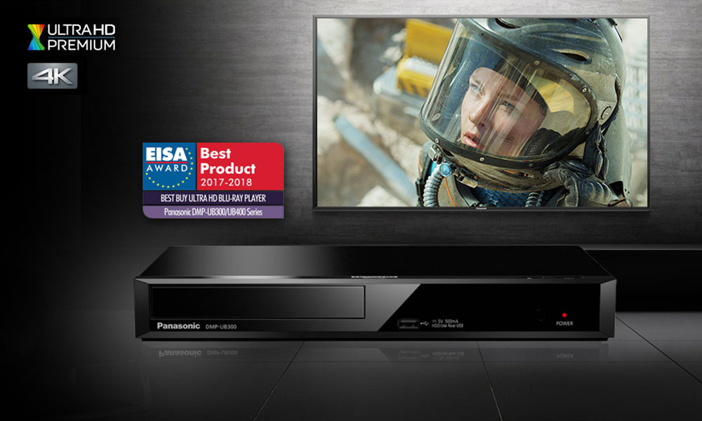 Panasonic 4K Streaming Blu-ray Player with Ultra HD Premium Video